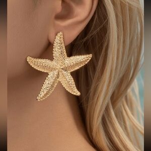 Starfish earrings